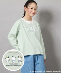 a.v.v / アー・ヴェ・ヴェ カットソー | [160]【ポチャッコ】レイヤード風ロンT