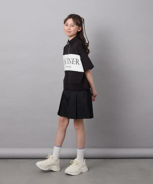 a.v.v / アー・ヴェ・ヴェ カットソー | 【毛玉になりにくい/程よく伸びる】[130]ハーフジップロゴスウェット | 詳細16