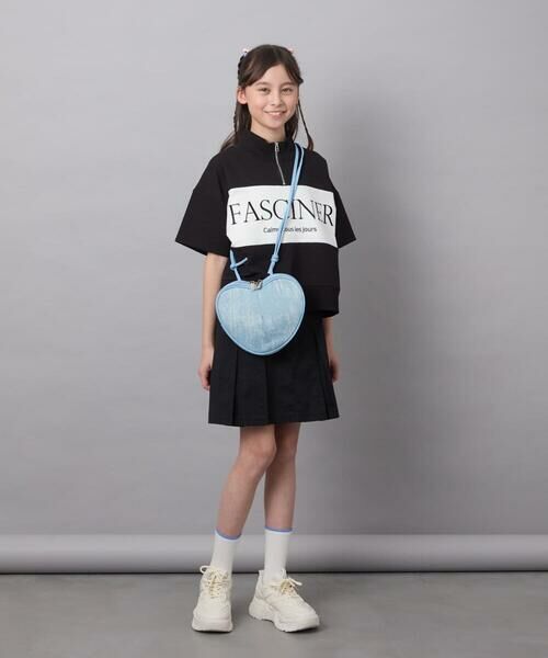 a.v.v / アー・ヴェ・ヴェ カットソー | 【毛玉になりにくい/程よく伸びる】[130]ハーフジップロゴスウェット | 詳細19