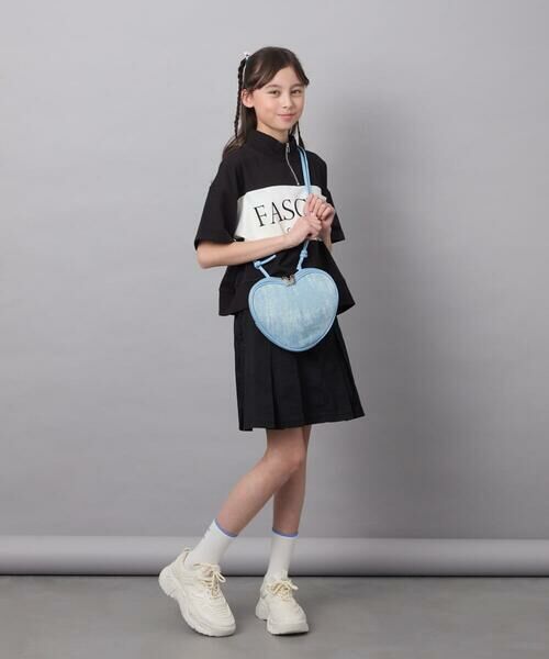 a.v.v / アー・ヴェ・ヴェ カットソー | 【毛玉になりにくい/程よく伸びる】[130]ハーフジップロゴスウェット | 詳細20