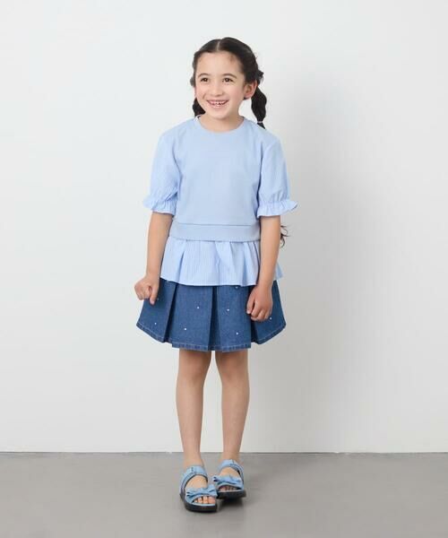 a.v.v / アー・ヴェ・ヴェ カットソー | [140]シャツドッキングカットソー | 詳細4