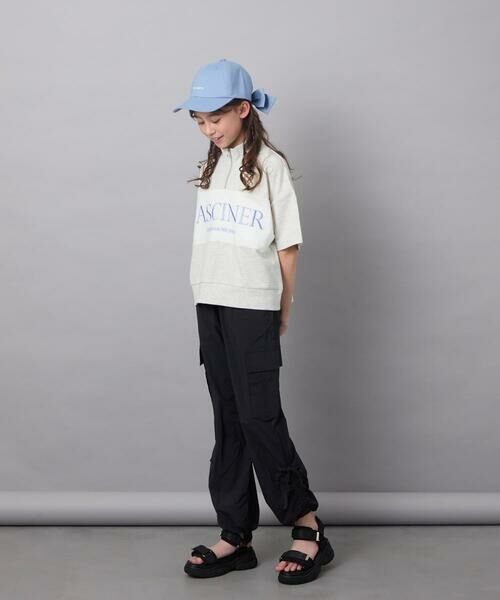 a.v.v / アー・ヴェ・ヴェ カットソー | 【毛玉になりにくい/程よく伸びる】[160]ハーフジップロゴスウェット | 詳細26