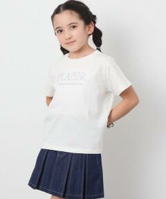 a.v.v / アー・ヴェ・ヴェ カットソー | 【接触冷感/ジメジメ対策/毛玉になりにくい/安心の綿100％】[160]アソートロゴＴシャツ