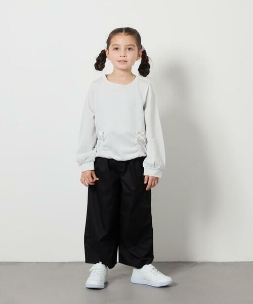 a.v.v / アー・ヴェ・ヴェ その他パンツ | [120-130]【接触冷感】サス付きワイドパンツ | 詳細12