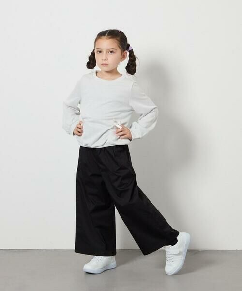 a.v.v / アー・ヴェ・ヴェ その他パンツ | [120-130]【接触冷感】サス付きワイドパンツ | 詳細14