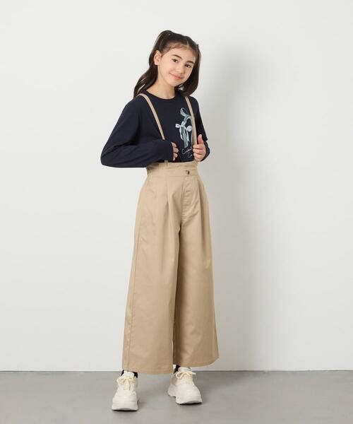 a.v.v / アー・ヴェ・ヴェ その他パンツ | [120-130]【接触冷感】サス付きワイドパンツ | 詳細19