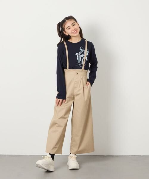 a.v.v / アー・ヴェ・ヴェ その他パンツ | [120-130]【接触冷感】サス付きワイドパンツ | 詳細20