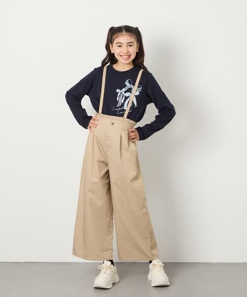 a.v.v / アー・ヴェ・ヴェ その他パンツ | [120-130]【接触冷感】サス付きワイドパンツ | 詳細22