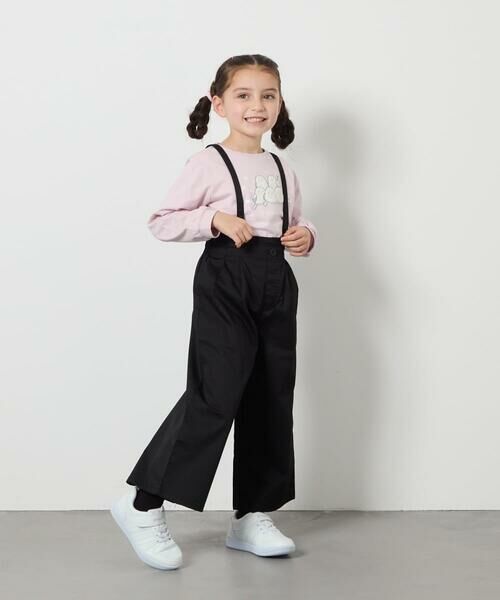 a.v.v / アー・ヴェ・ヴェ その他パンツ | [120-130]【接触冷感】サス付きワイドパンツ | 詳細8