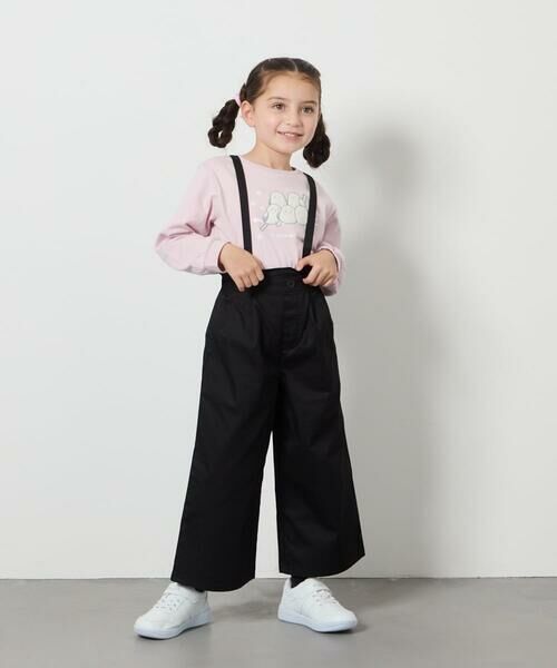 a.v.v / アー・ヴェ・ヴェ その他パンツ | [120-130]【接触冷感】サス付きワイドパンツ | 詳細9