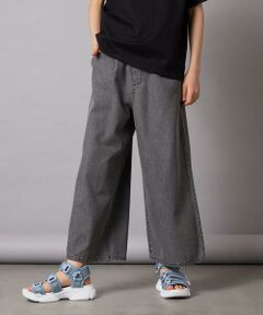 a.v.v / アー・ヴェ・ヴェ その他パンツ | 【接触冷感/ジメジメ対策】[120-130]タックワイドパンツ