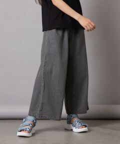 a.v.v / アー・ヴェ・ヴェ その他パンツ | 【接触冷感/ジメジメ対策】[140-150]タックワイドパンツ