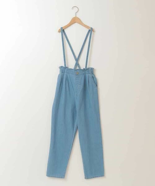 a.v.v / アー・ヴェ・ヴェ その他パンツ | [160]サス付きタックテーパードデニムパンツ | 詳細19