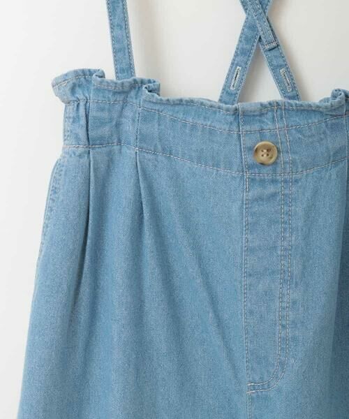 a.v.v / アー・ヴェ・ヴェ その他パンツ | [160]サス付きタックテーパードデニムパンツ | 詳細21