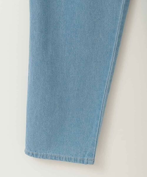 a.v.v / アー・ヴェ・ヴェ その他パンツ | [160]サス付きタックテーパードデニムパンツ | 詳細24