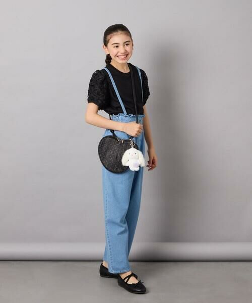 a.v.v / アー・ヴェ・ヴェ その他パンツ | [160]サス付きタックテーパードデニムパンツ | 詳細6