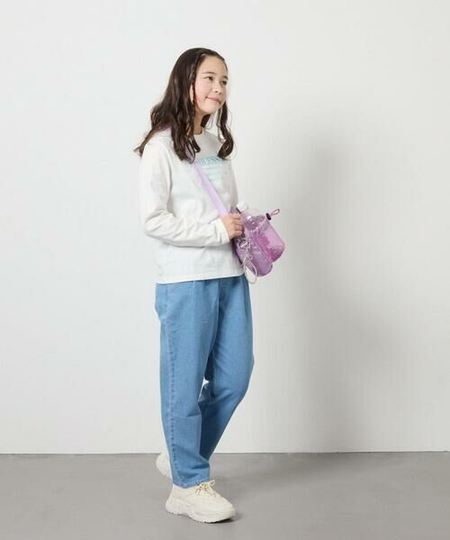 a.v.v / アー・ヴェ・ヴェ その他パンツ | [160]サス付きタックテーパードデニムパンツ | 詳細8