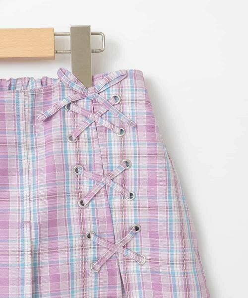 a.v.v / アー・ヴェ・ヴェ その他パンツ | [160]サイドレースアップスカパン | 詳細3