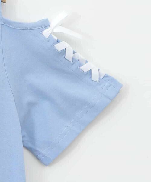 a.v.v / アー・ヴェ・ヴェ ロング・マキシ丈ワンピース | 【ワンピース人気NO1/毛玉になりにくい】[140-150]オフショルレースアップワンピース | 詳細5