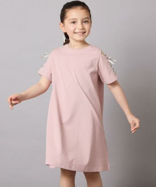 a.v.v / アー・ヴェ・ヴェ ロング・マキシ丈ワンピース | 【ワンピース人気NO1/毛玉になりにくい】[160]オフショルレースアップワンピース | 詳細19