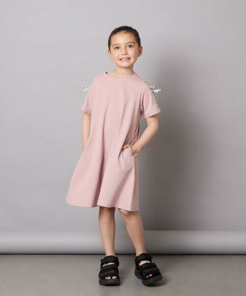 a.v.v / アー・ヴェ・ヴェ ロング・マキシ丈ワンピース | 【ワンピース人気NO1/毛玉になりにくい】[160]オフショルレースアップワンピース | 詳細21