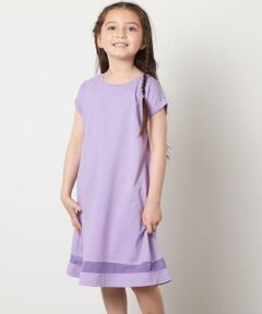 a.v.v / アー・ヴェ・ヴェ ロング・マキシ丈ワンピース | 【毛玉になりにくい】[160]シアー切り替えワンピース