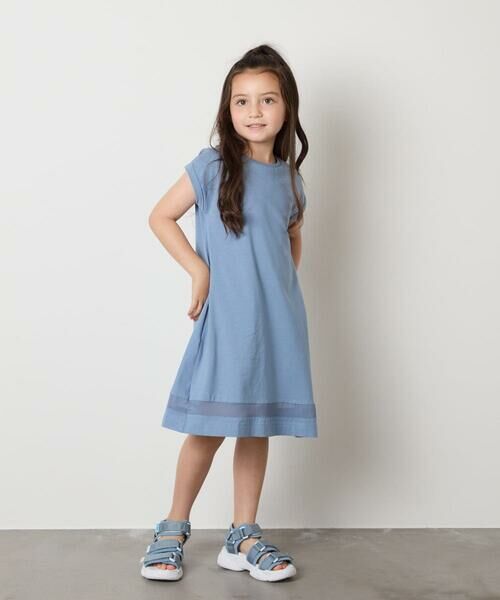 a.v.v / アー・ヴェ・ヴェ ロング・マキシ丈ワンピース | 【毛玉になりにくい】[160]シアー切り替えワンピース | 詳細19