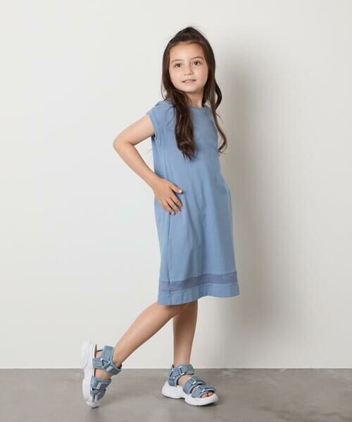 a.v.v / アー・ヴェ・ヴェ ロング・マキシ丈ワンピース | 【毛玉になりにくい】[160]シアー切り替えワンピース | 詳細20