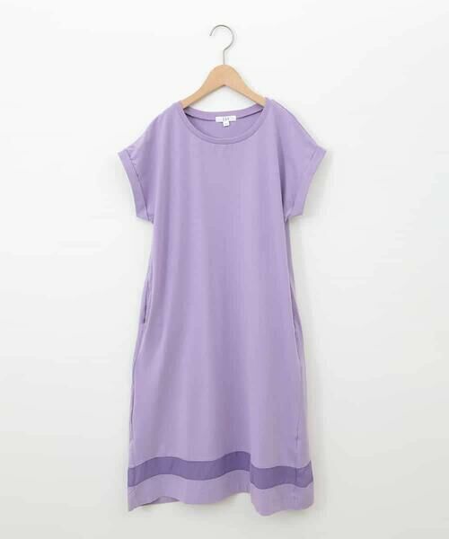 a.v.v / アー・ヴェ・ヴェ ロング・マキシ丈ワンピース | 【毛玉になりにくい】[160]シアー切り替えワンピース | 詳細24