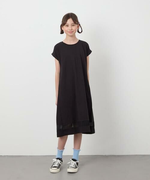 a.v.v / アー・ヴェ・ヴェ ロング・マキシ丈ワンピース | 【毛玉になりにくい】[160]シアー切り替えワンピース | 詳細28