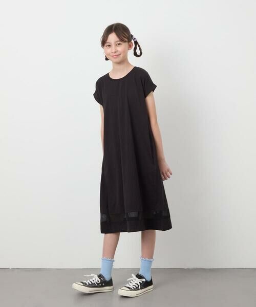 a.v.v / アー・ヴェ・ヴェ ロング・マキシ丈ワンピース | 【毛玉になりにくい】[160]シアー切り替えワンピース | 詳細29