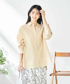 レディース シャツ・ブラウス（条件：リネン 麻 linen