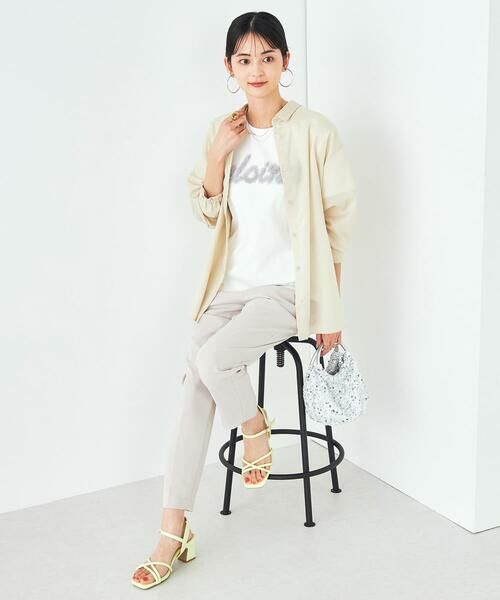 a.v.v / アー・ヴェ・ヴェ シャツ・ブラウス | 【洗える/イージーケア/接触冷感/毛玉になりにくい/雑誌InRed(宝島社)5月号掲載】バックタックシアーシャツ | 詳細27