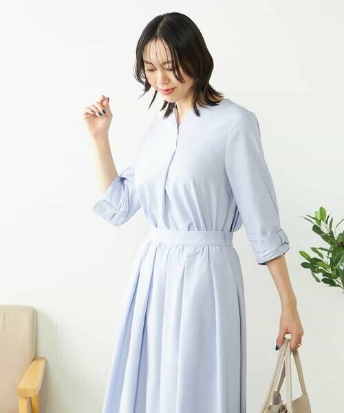 a.v.v / アー・ヴェ・ヴェ シャツ・ブラウス | 【洗える/イージーケア/吸水速乾/UVカット】袖リボンサッカーブラウス【セットアップ対応】 | 詳細12