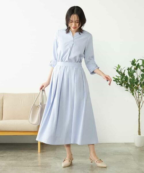 a.v.v / アー・ヴェ・ヴェ シャツ・ブラウス | 【洗える/イージーケア/吸水速乾/UVカット】袖リボンサッカーブラウス【セットアップ対応】 | 詳細18