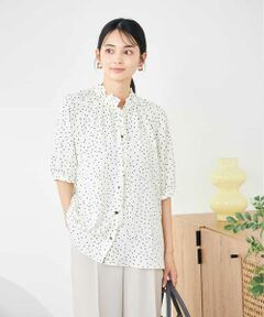 a.v.v / アー・ヴェ・ヴェ シャツ・ブラウス | フリルネックボウタイブラウス