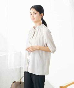 a.v.v / アー・ヴェ・ヴェ シャツ・ブラウス | フリルネックボウタイブラウス