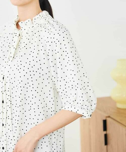 a.v.v / アー・ヴェ・ヴェ シャツ・ブラウス | フリルネックボウタイブラウス | 詳細20