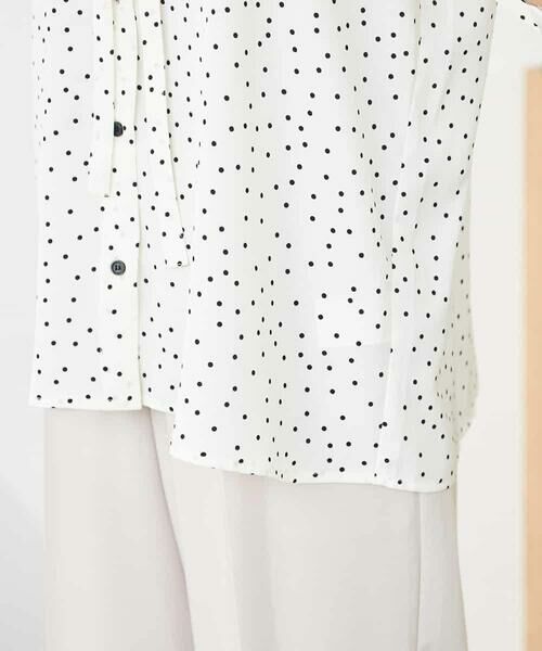 a.v.v / アー・ヴェ・ヴェ シャツ・ブラウス | フリルネックボウタイブラウス | 詳細21