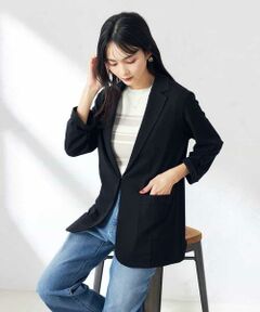 a.v.v / アー・ヴェ・ヴェ カーディガン・ボレロ | ジャージーテーラードジャケット/ジャーディガン