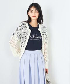 a.v.v / アー・ヴェ・ヴェ カーディガン・ボレロ | ダブルジップメッシュニットブルゾン