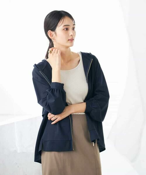 a.v.v / アー・ヴェ・ヴェ パーカー | バックフレアシアーパーカー | 詳細1