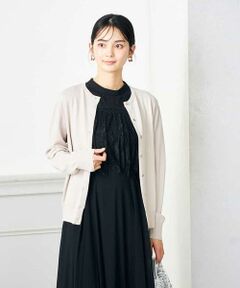 a.v.v / アー・ヴェ・ヴェ カーディガン・ボレロ | 【接触冷感/UVカット/洗える】クルーネック美ラクるサマーカーディガン