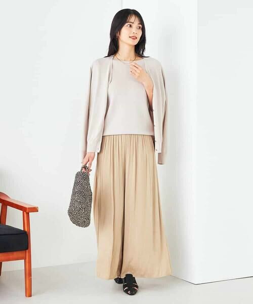 a.v.v / アー・ヴェ・ヴェ カーディガン・ボレロ | 【接触冷感/UVカット/洗える】Vネック美ラクるサマーカーディガン | 詳細10