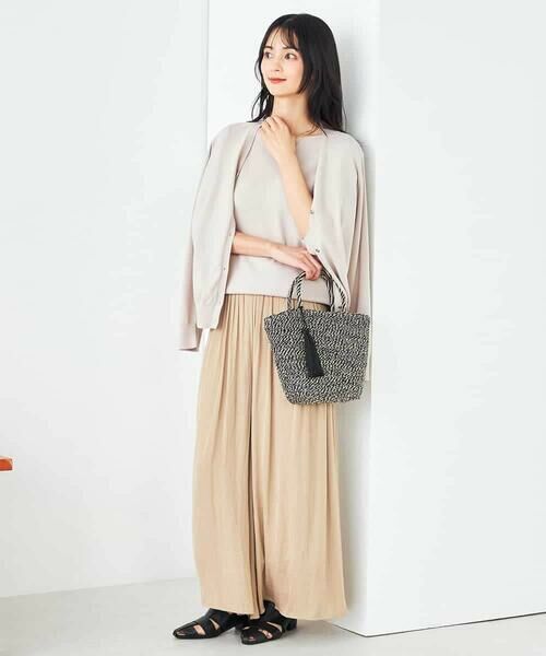 a.v.v / アー・ヴェ・ヴェ カーディガン・ボレロ | 【接触冷感/UVカット/洗える】Vネック美ラクるサマーカーディガン | 詳細11