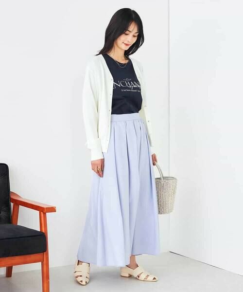 a.v.v / アー・ヴェ・ヴェ カーディガン・ボレロ | 【接触冷感/UVカット/洗える】Vネック美ラクるサマーカーディガン | 詳細18