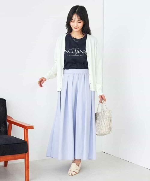 a.v.v / アー・ヴェ・ヴェ カーディガン・ボレロ | 【接触冷感/UVカット/洗える】Vネック美ラクるサマーカーディガン | 詳細19