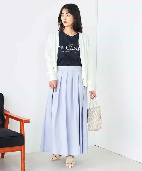 a.v.v / アー・ヴェ・ヴェ カーディガン・ボレロ | 【接触冷感/UVカット/洗える】Vネック美ラクるサマーカーディガン | 詳細20