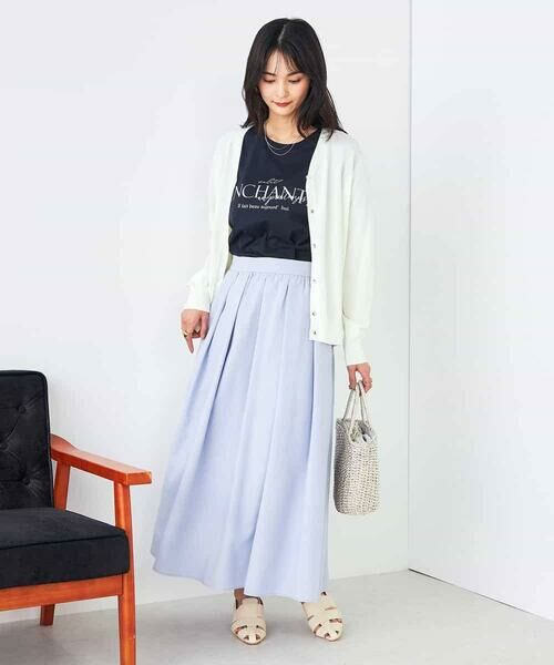 a.v.v / アー・ヴェ・ヴェ カーディガン・ボレロ | 【接触冷感/UVカット/洗える】Vネック美ラクるサマーカーディガン | 詳細22