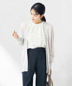 a.v.v / アー・ヴェ・ヴェ カーディガン・ボレロ | 【接触冷感/UVカット/新色追加】サラサラタッチトッパーカーディガン